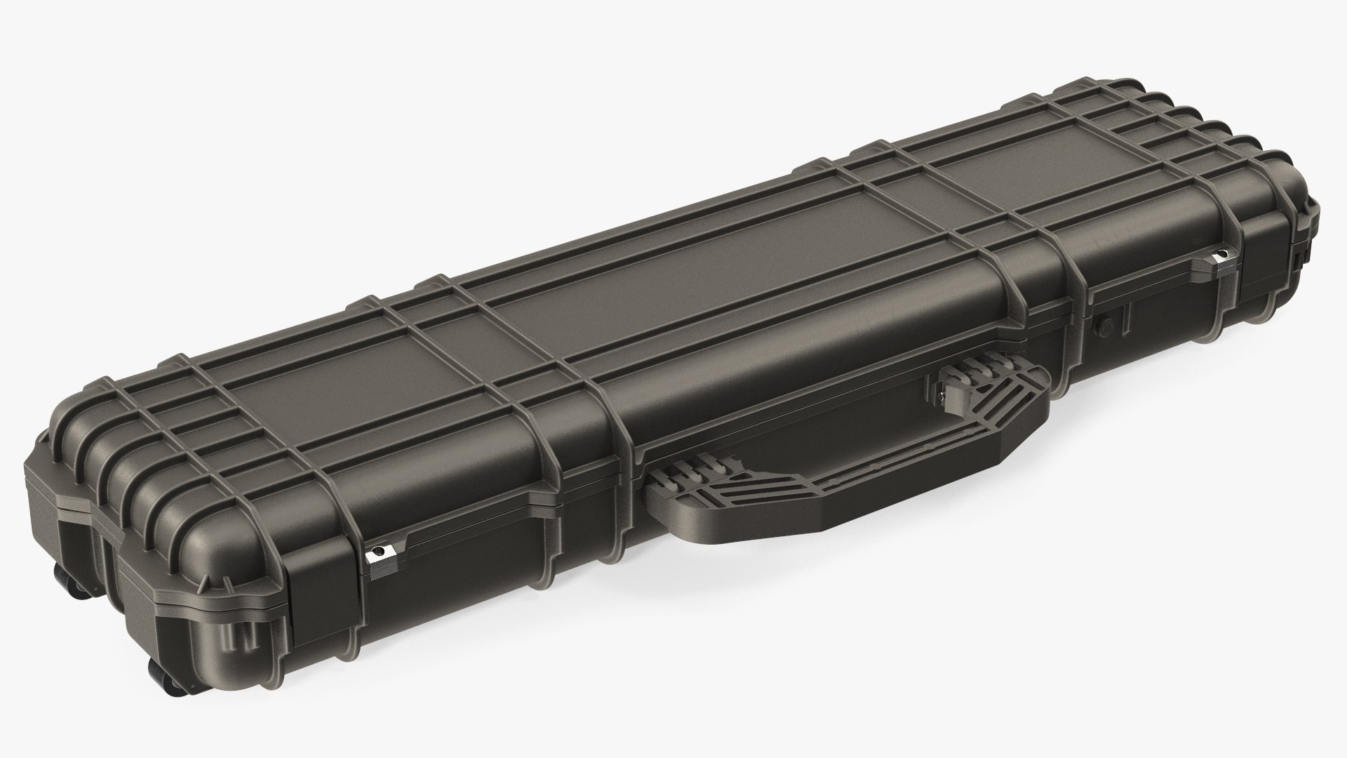Rifle Hard Case Black 3D model preview