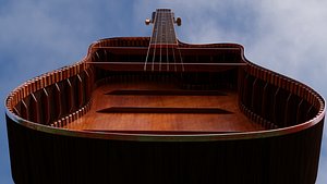 3D Classic Guitar1