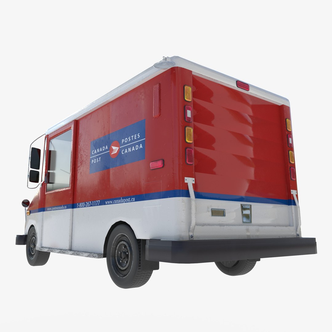 3D Model Grumman LLV Canada Post - TurboSquid 1955333