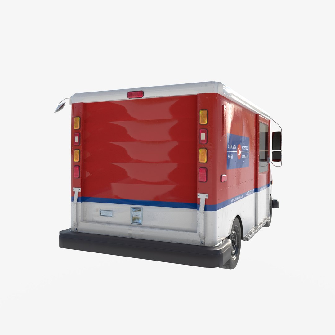 3D Model Grumman LLV Canada Post - TurboSquid 1955333