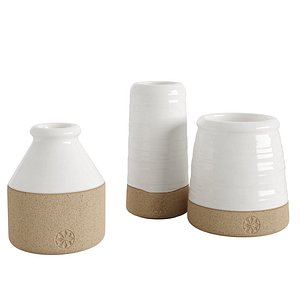 Daisy Vase Set model