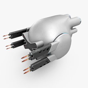Sci-Fi Drone Game Ready 3D model