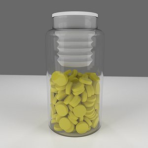 pills 3D model