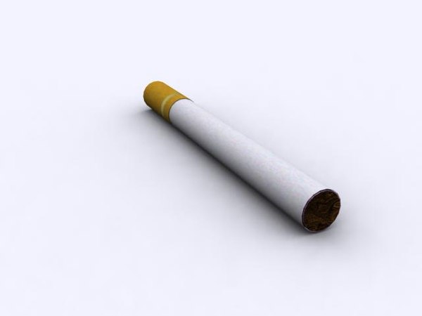 free cigarette 3d model