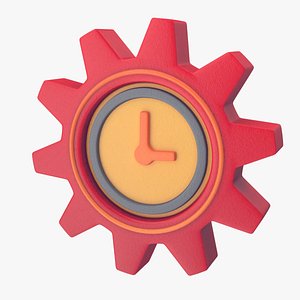 Work Time Gear Icon
