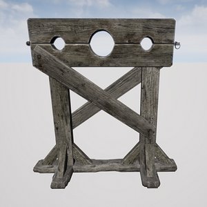 3D torture stocks model