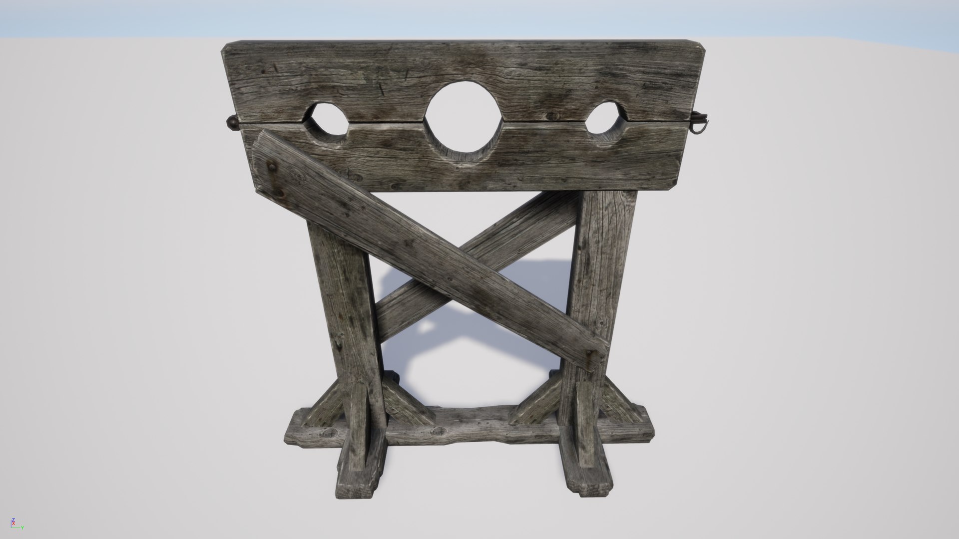 3D Torture Stocks Model - TurboSquid 1507095