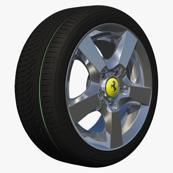 wheel rim sport 3d model
