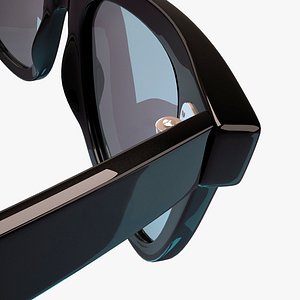 3d model sunglasses ban wayfarer rb2140