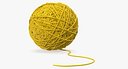 Yellow Thread Ball
