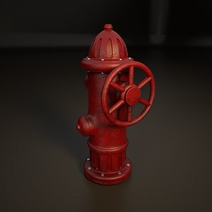 hydrant d 3D model