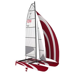 3d model catamaran tornado