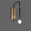 Wall Mount Hanging Lamp 3D model