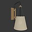 Wall Mount Hanging Lamp 3D model