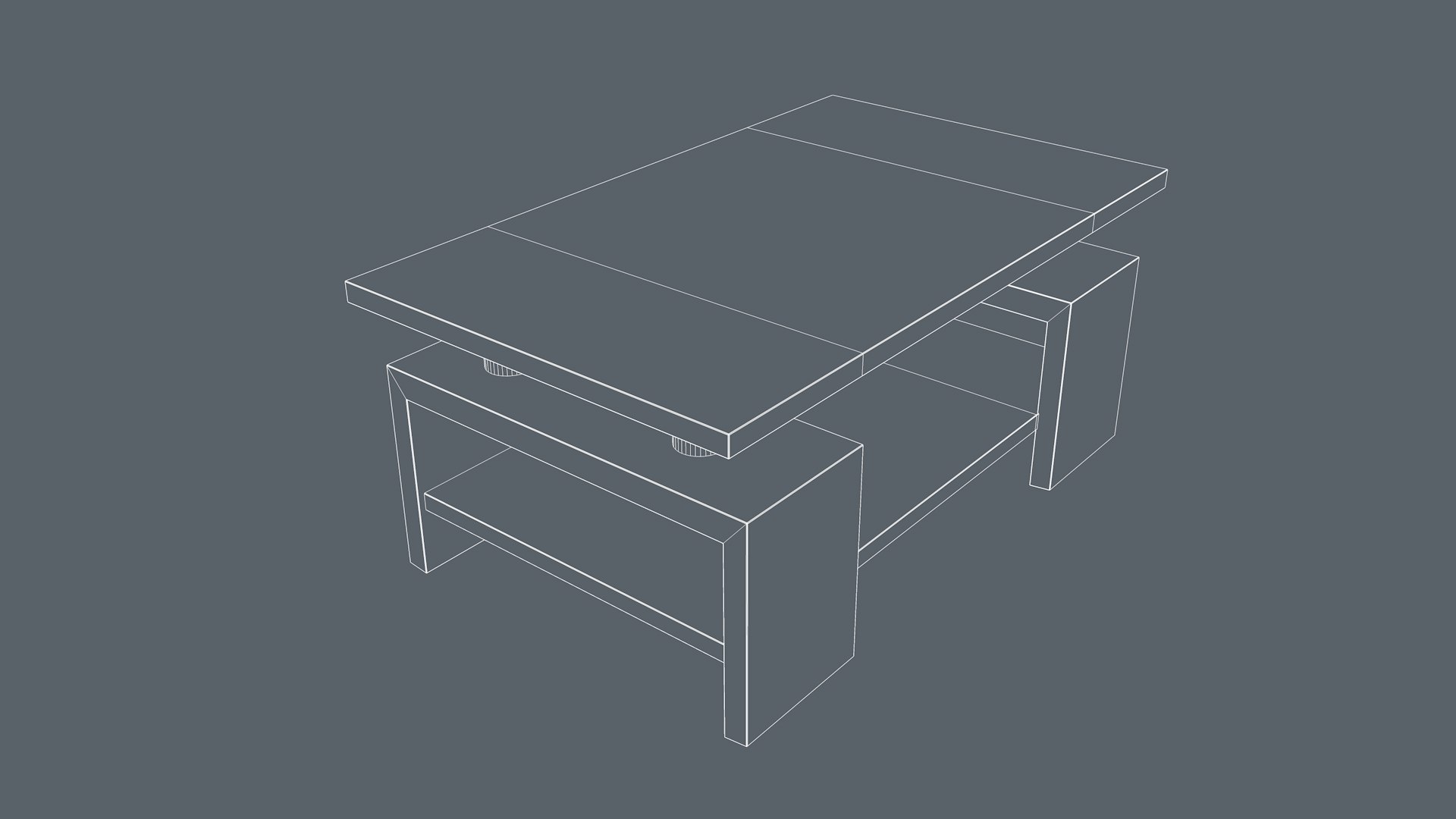 Coffee Table model https://p.turbosquid.com/ts-thumb/AK/WvcYHl/Pv/wireframe0005/png/1792097766/1920x1080/fit_q87/48c8baf3a829f497ee50dd9d69214e31bccd9480/wireframe0005.jpg