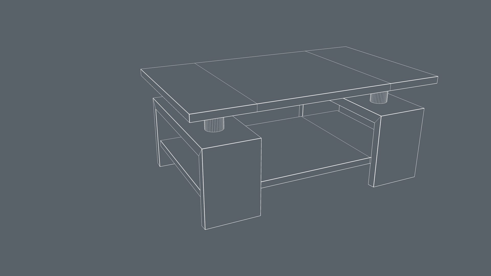 Coffee Table model https://p.turbosquid.com/ts-thumb/AK/WvcYHl/Ry/wireframe0003/png/1792097762/1920x1080/fit_q87/18630fbf623f9c5b7e318e3aefed25b56449bd53/wireframe0003.jpg