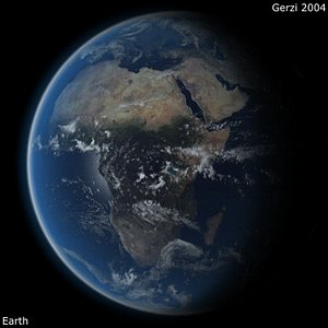 solar set planets 3d model