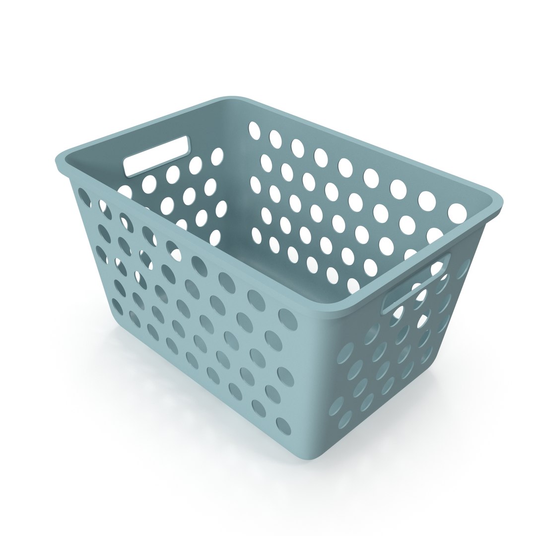 Plastic Basket 3D Model - TurboSquid 1960717