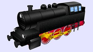 low-poly old 80 028 model