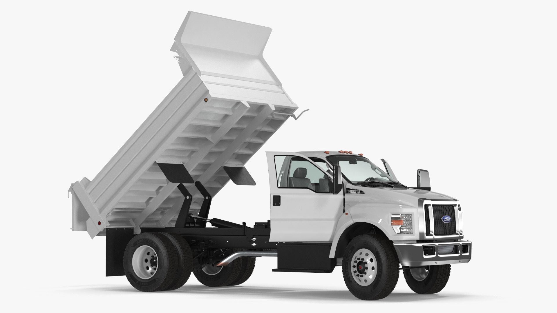 Ford F-650 Supertrack Rigged 3D model preview