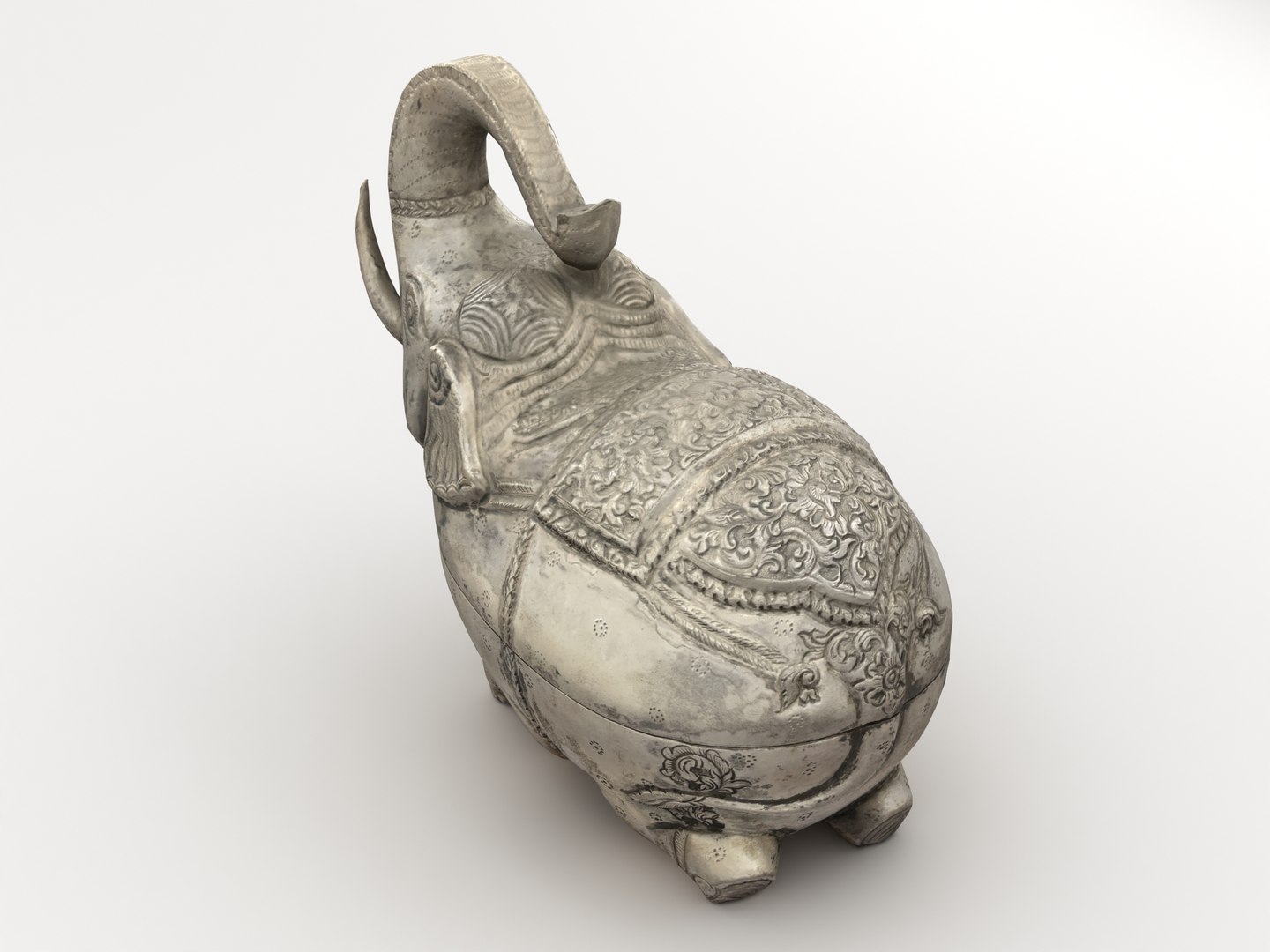 Scan Elephant Statue 3D Model - TurboSquid 1448149