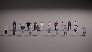 People in uniform x 20