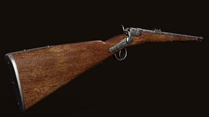 Werndl Holub Rifle 3D model