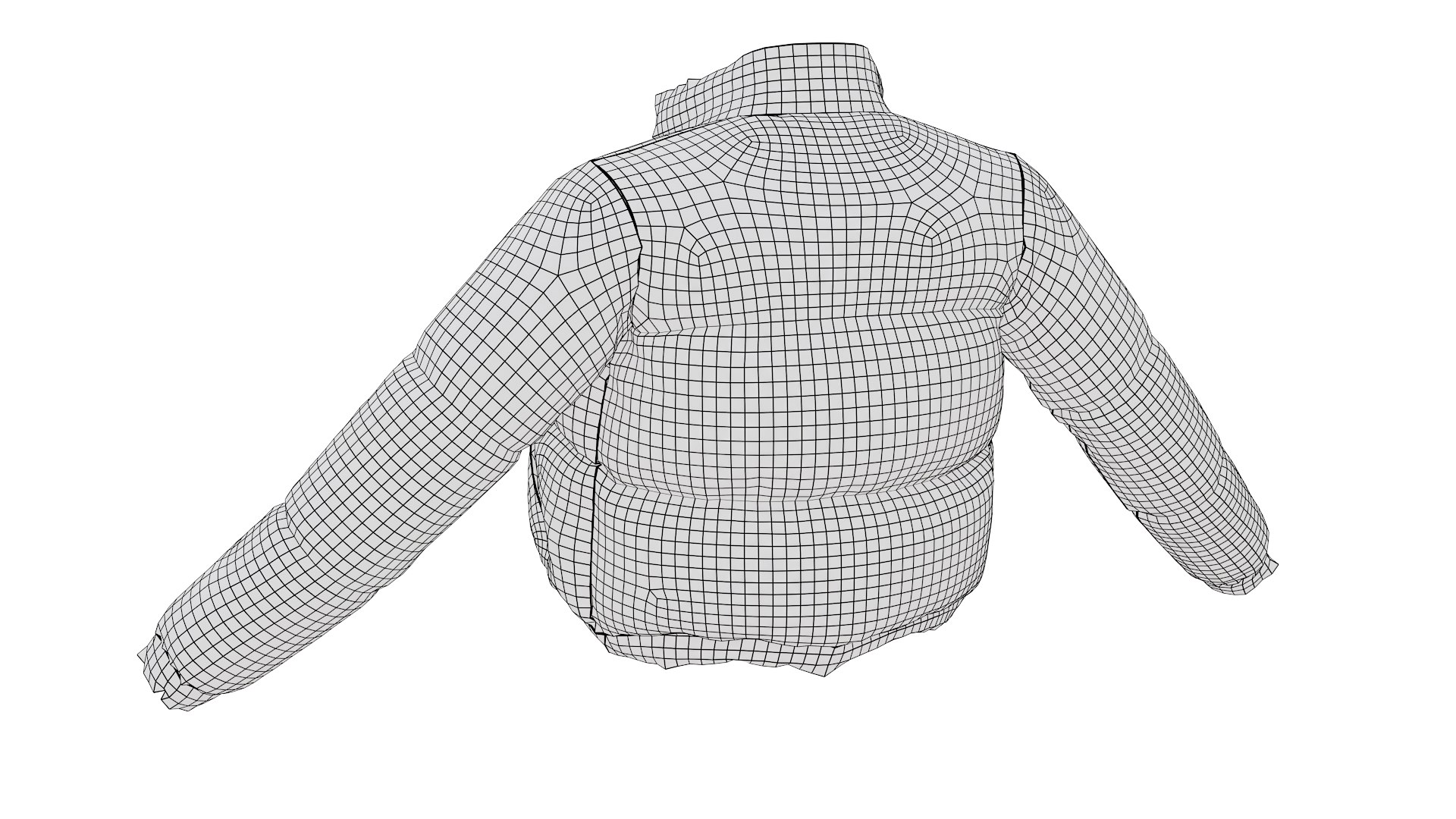 3D Model Puffer Jacket - TurboSquid 2386769