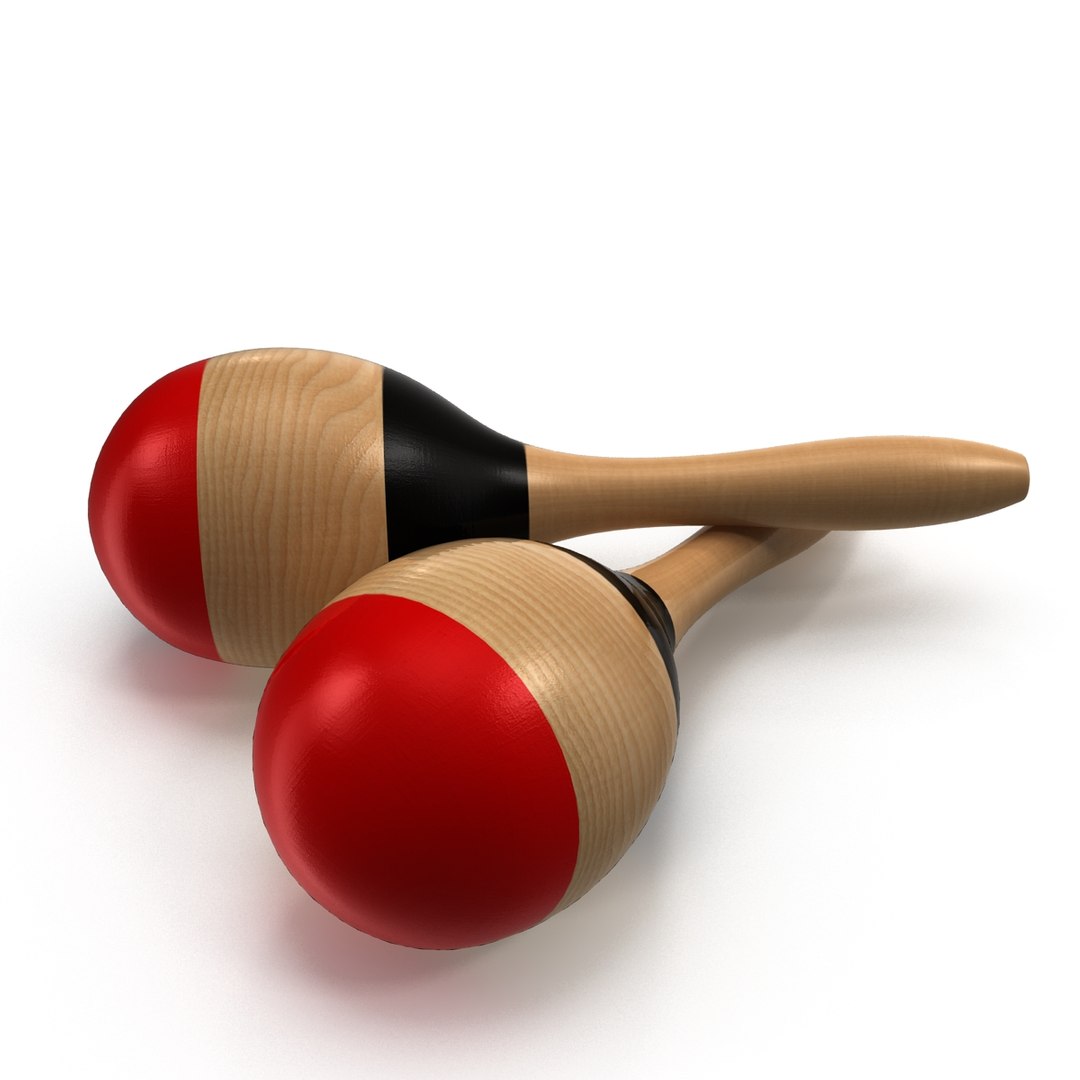 3ds maracas percussion