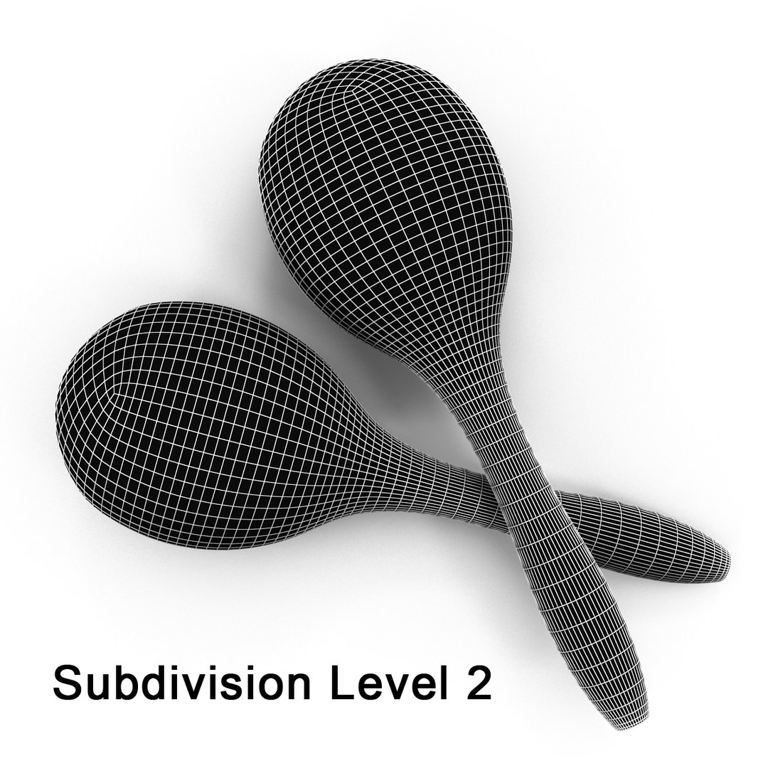 3ds maracas percussion