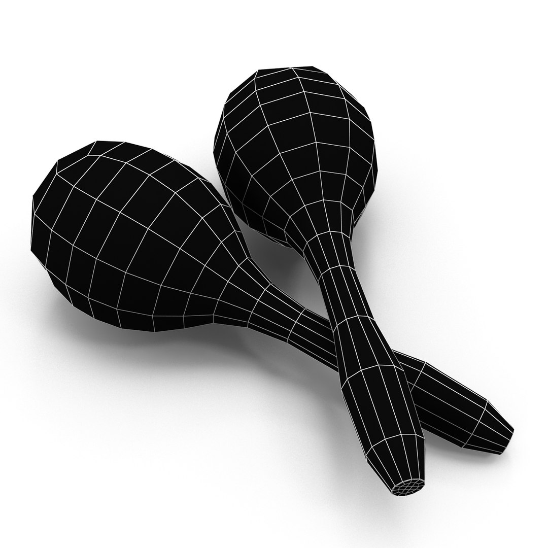 3ds maracas percussion