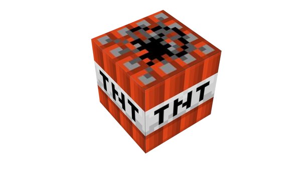 modelo 3d TNT de Minecraft - TurboSquid 2321297