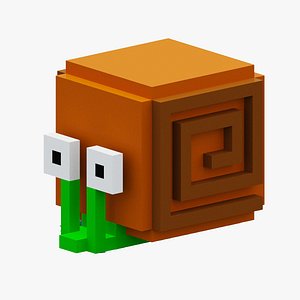 Voxel Snail