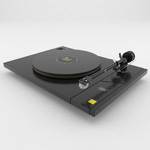 MoFi Electronics - StudioDeck Foundation Turntable 3D model