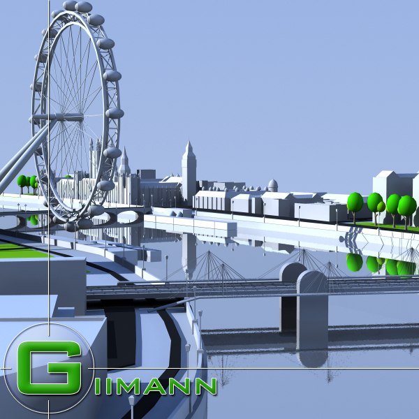 3d model london