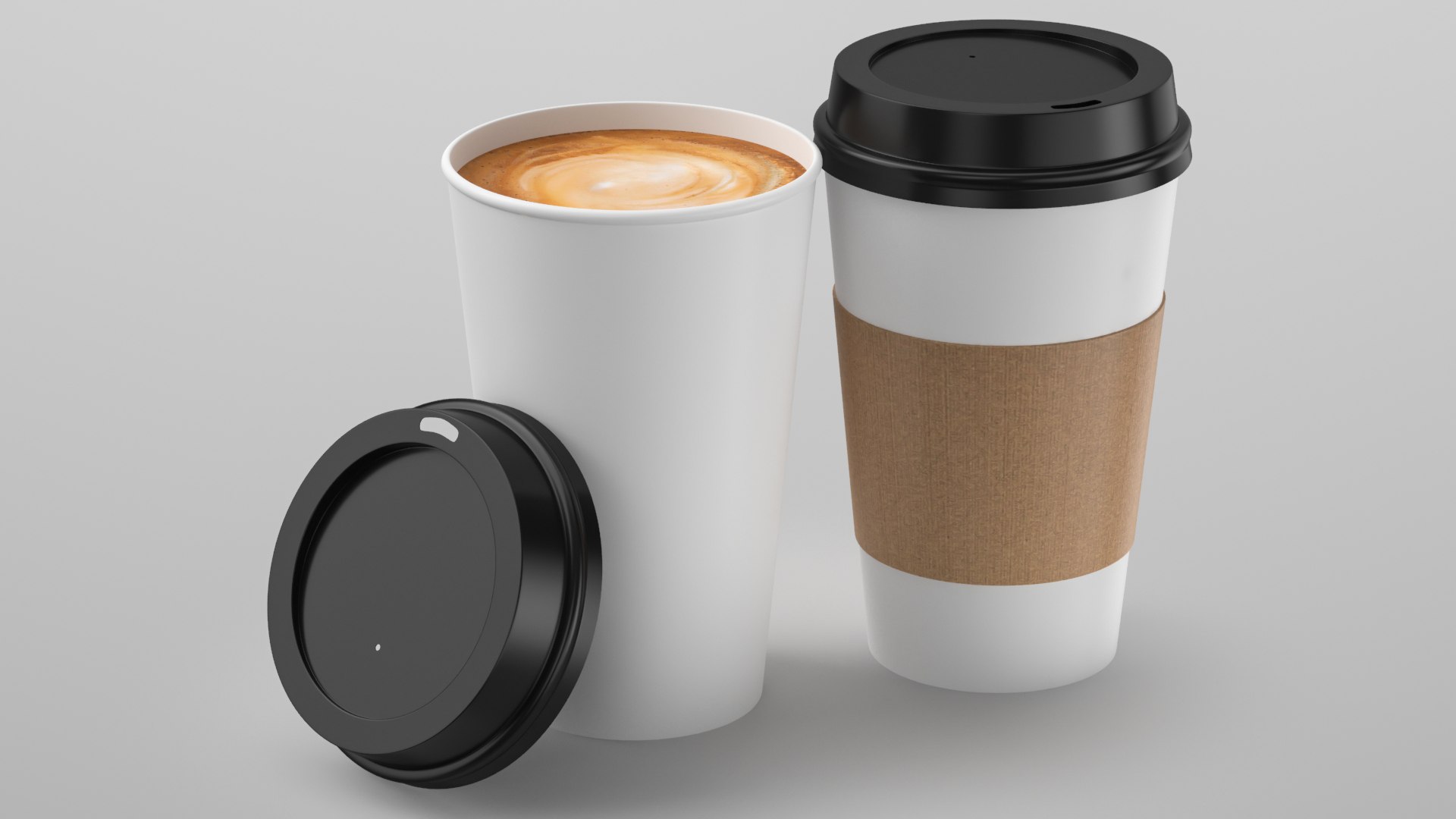 Mcdonalds Coffee Paper Cup 3D Model - TurboSquid 1939853