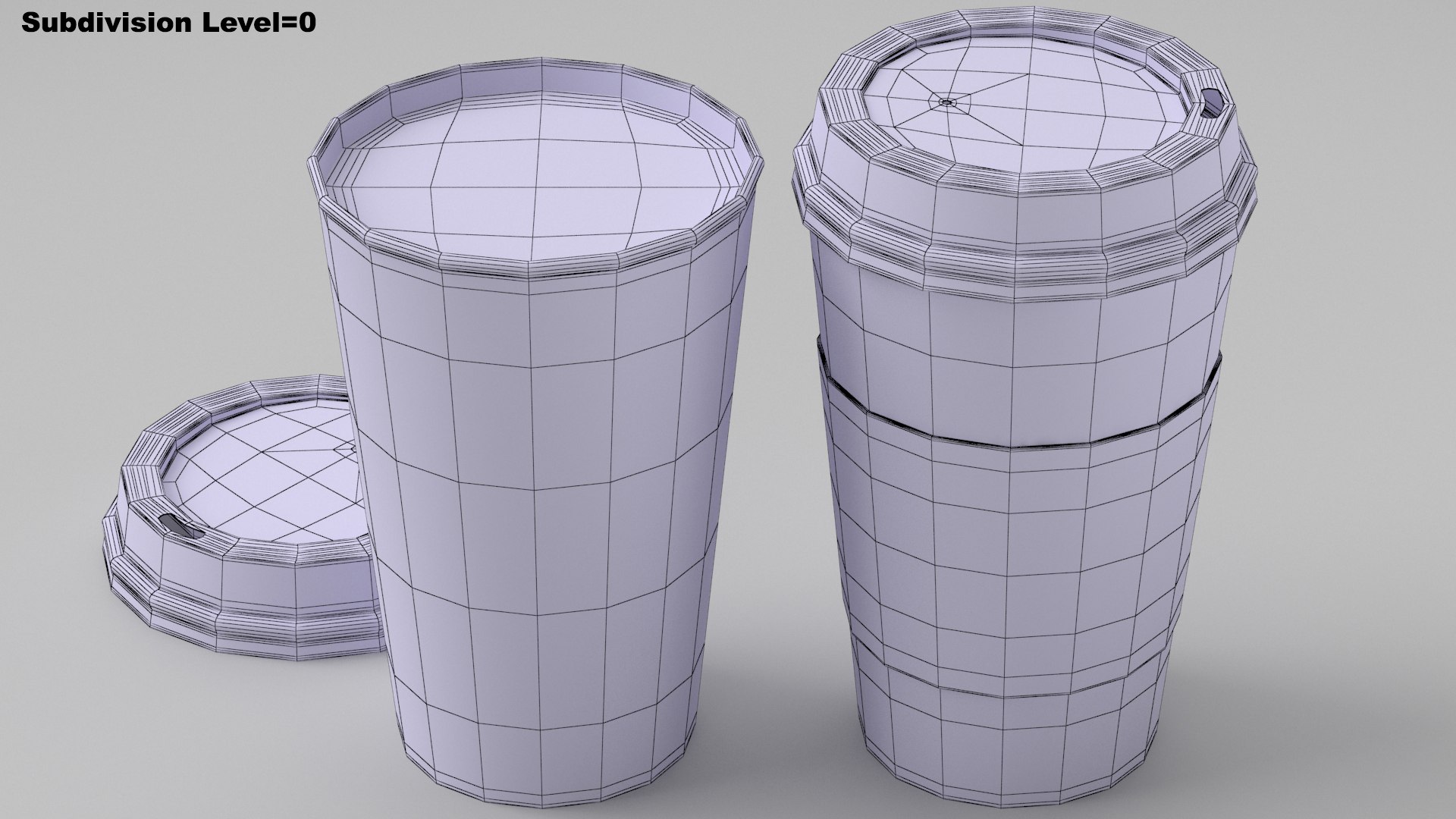 Mcdonalds Coffee Paper Cup 3D Model - TurboSquid 1939853