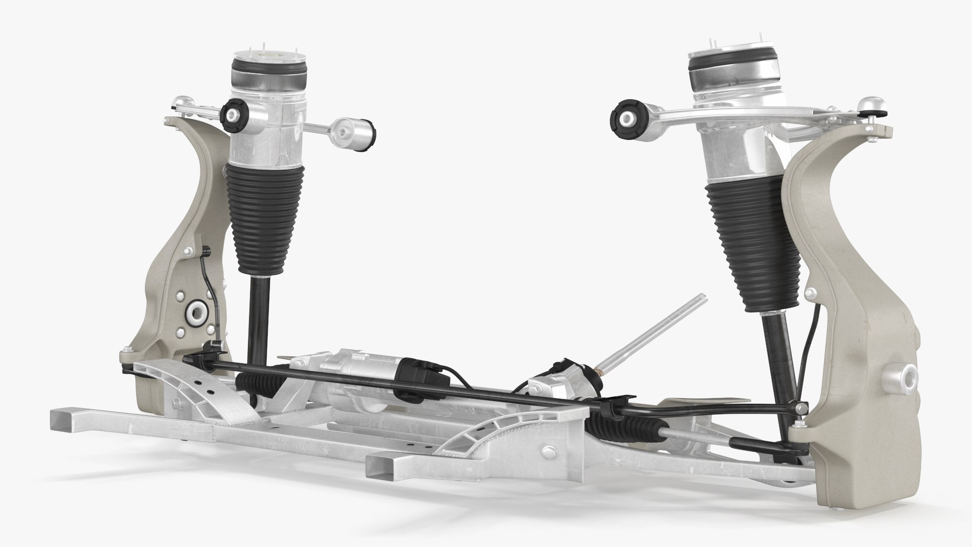 Sedan Front Suspension 3D model preview