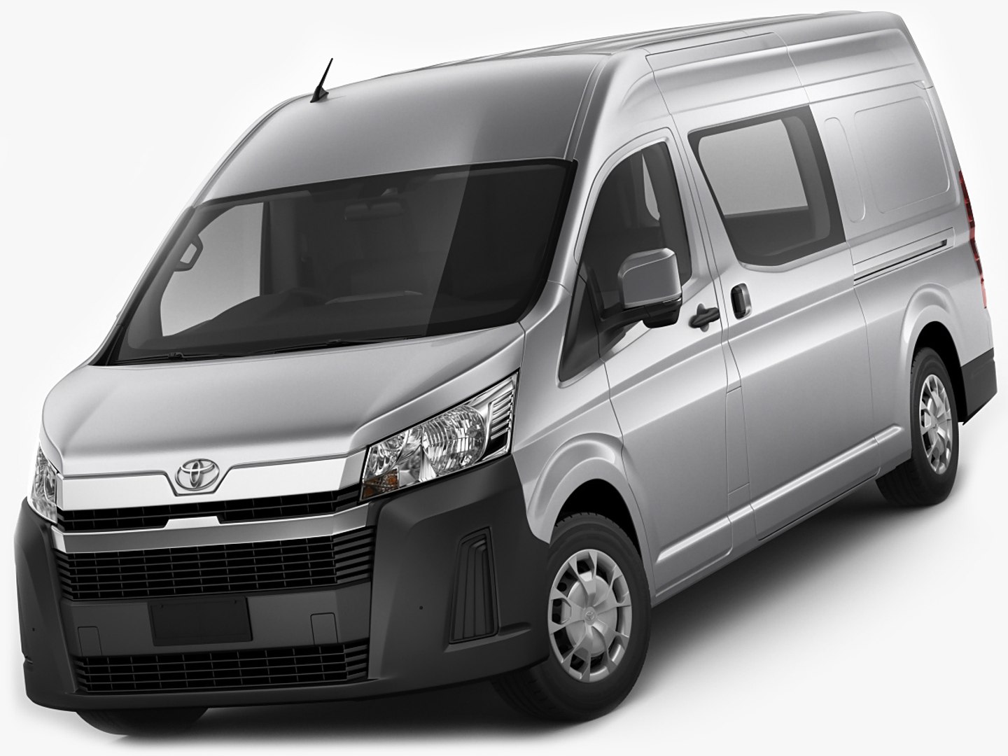 Toyota Hiace Van 3D Model TurboSquid 1427824