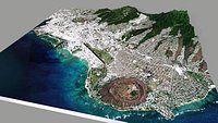 Cityscape Honolulu Hawaii
