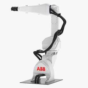 robot paint irb 3D model