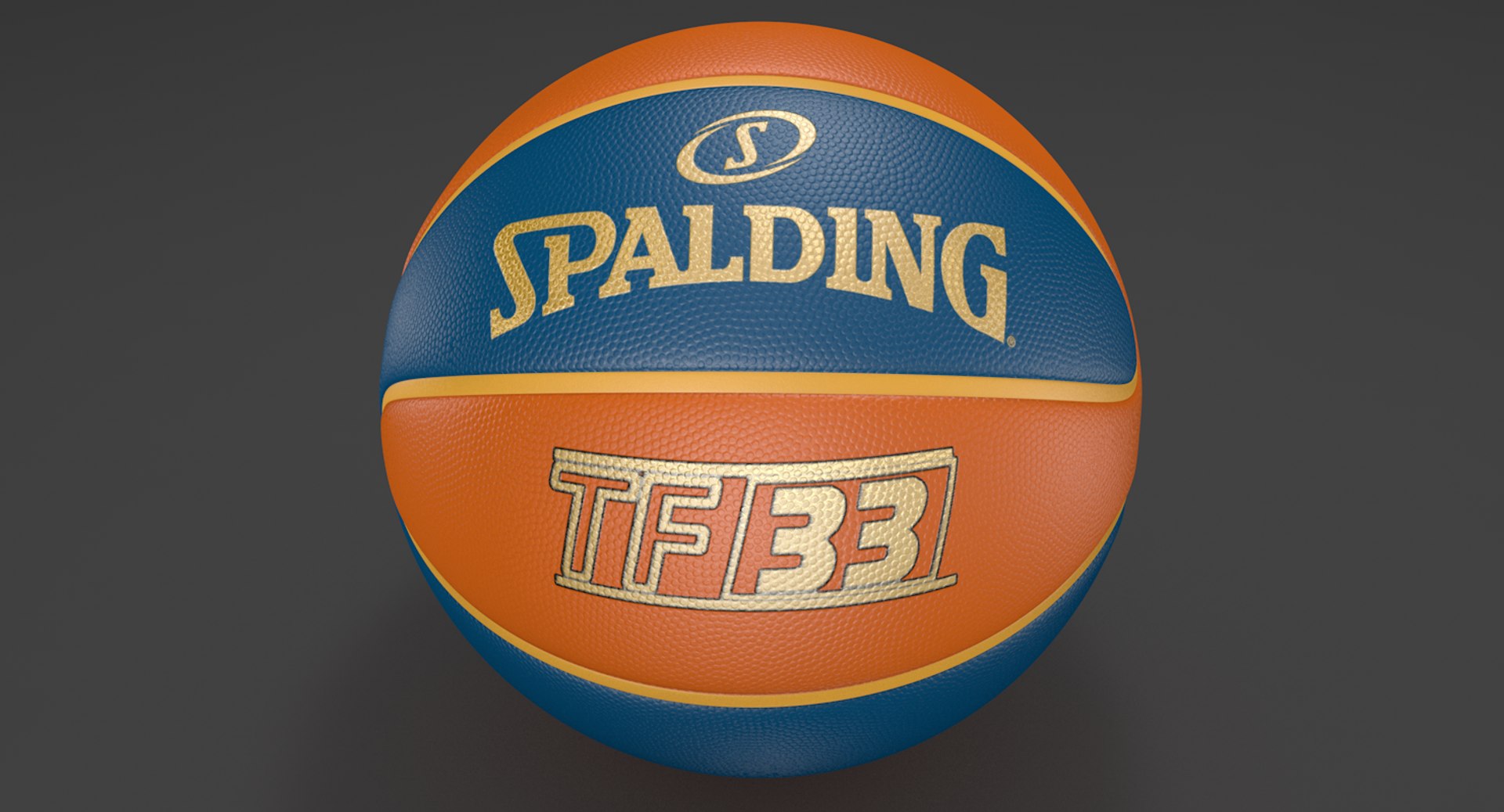 Basketball Spalding NBA Realistic Game Ball 3D model