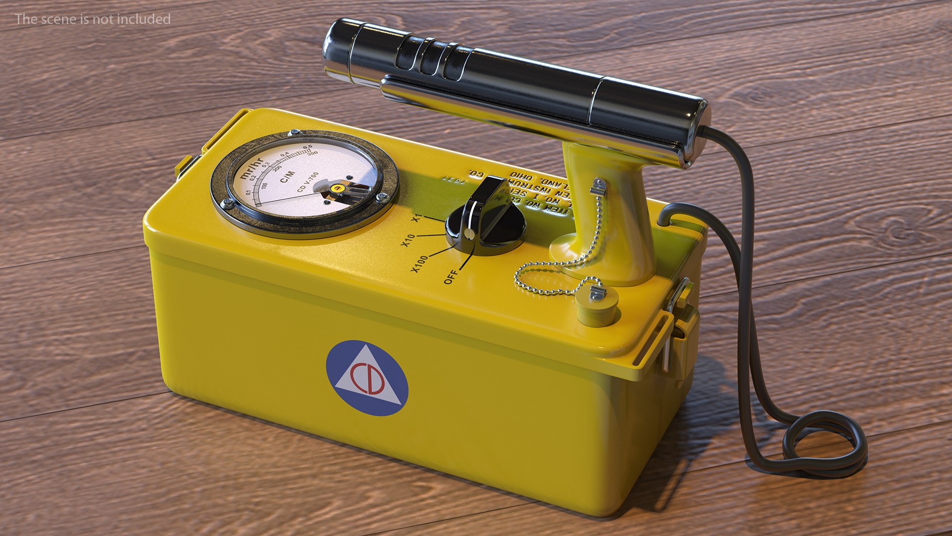 3D Victoreen Cdv 700 Classic Model - TurboSquid 1596707