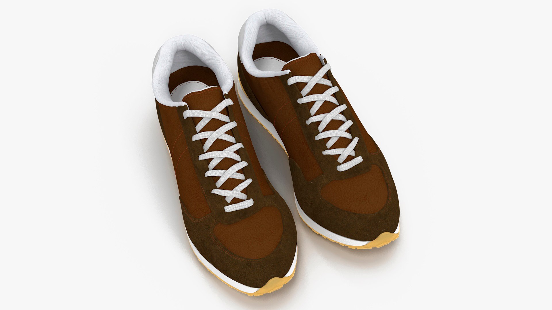 Running Shoes Casual Design Fur 3D model preview