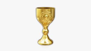 3D model Medieval Goblets