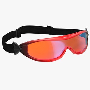 Ski Glasses 3 3D Model