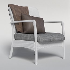 3D armchair chair