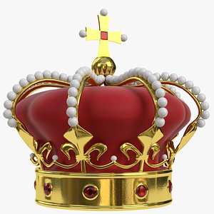 Imperial crown with orb and cross