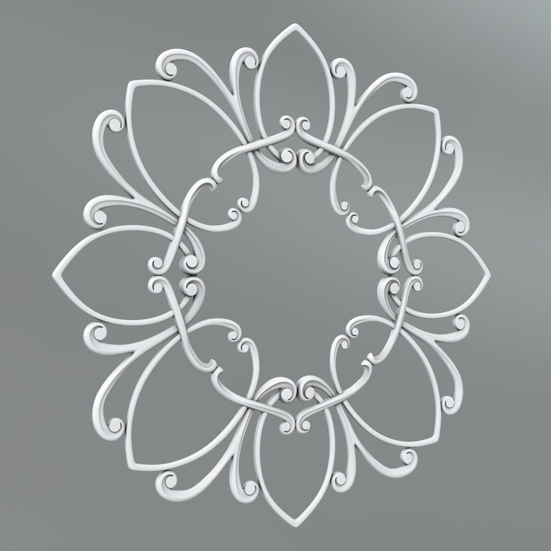 Classical decoration model TurboSquid 1628720