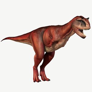 3d carnotaurus t-rex